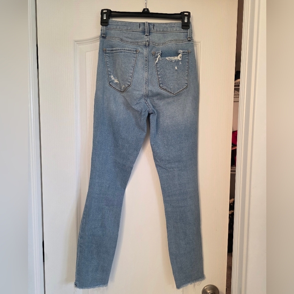 Abercrombie Light Blue Distressed Jeans - Picture 3 of 7